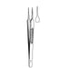 LAZAR Micro Suture Tying Forceps, 155mm, 0.8mm Tip