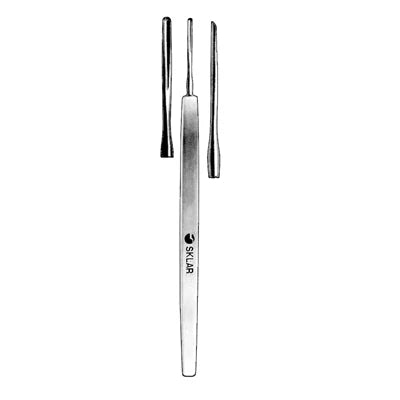 Walton Foreign Body Gouge, Pointed, 1.4 mm