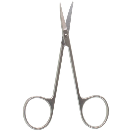 4 1/2" Iris Scissors, curved S/B