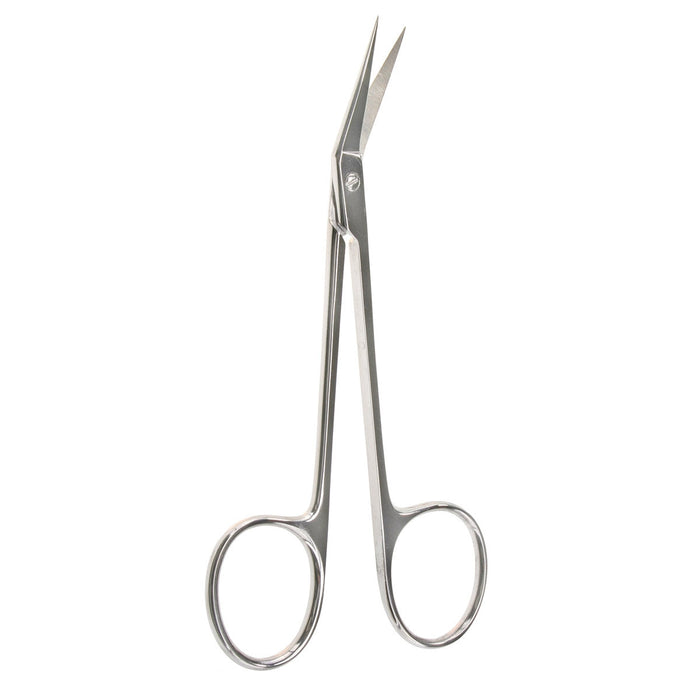 4 1/2 Iris Scissors -angled to the side sharp