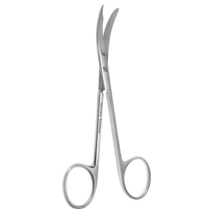 4 3/4" Spencer Suture Scissors, bent sideways
