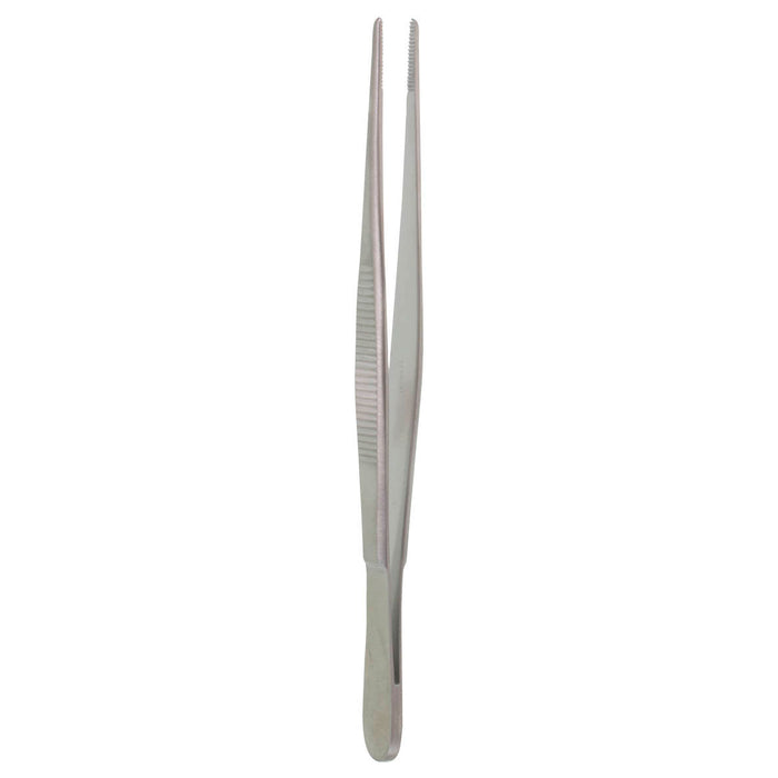 6" Dressing Forceps with Serrated Jaws, Standard Pattern