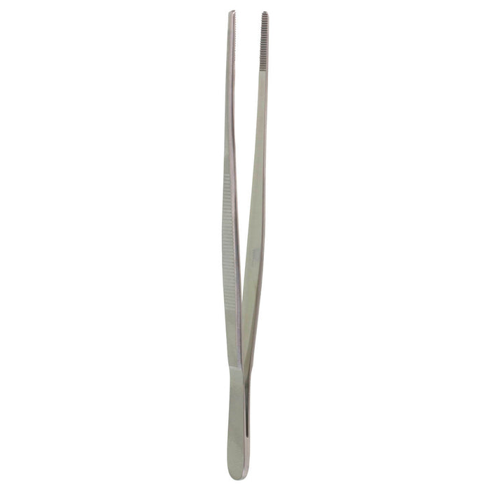 7" Dressing Forceps with Serrated Jaws, Standard Pattern
