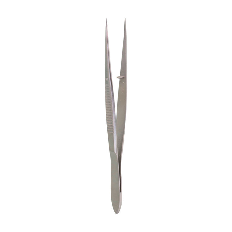 4 1/8" Splinter Forceps, Straight, Sharp, Simple