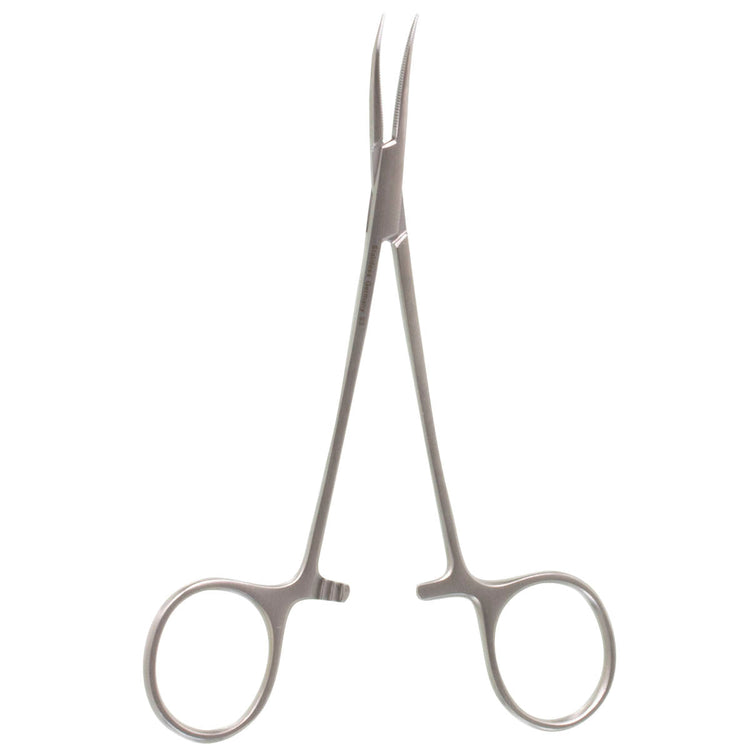 5" Micro Mosquito Forceps, Curved X-Delicate