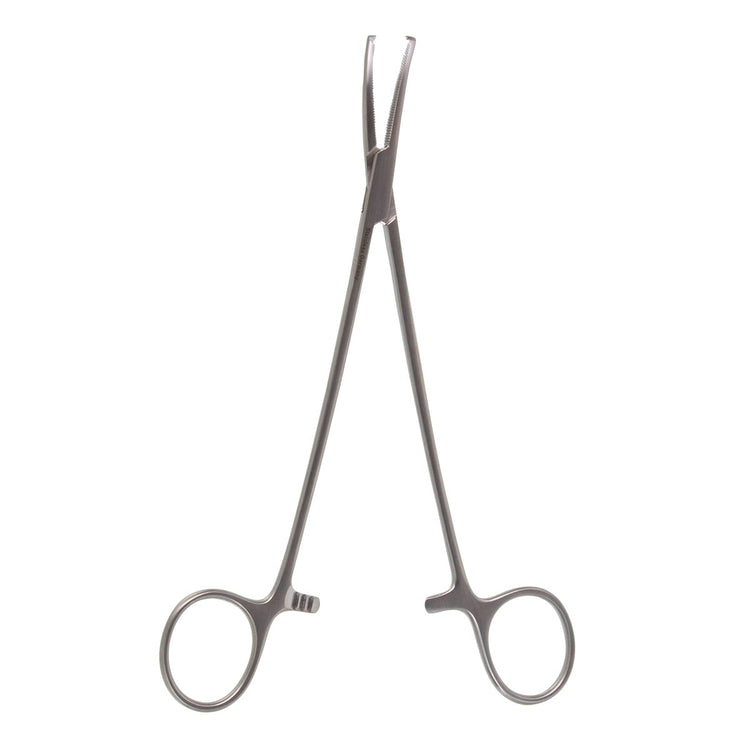 7 1/4" Adson Hemo Forceps, Fine, Curved, 1 1/2 Teeth