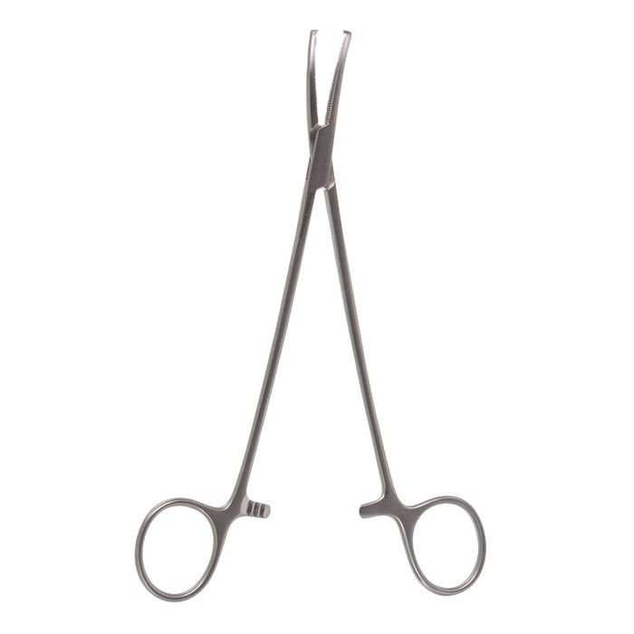 7 1/4" Adson Hemo Forceps, Fine, Curved, 1 1/2 Teeth