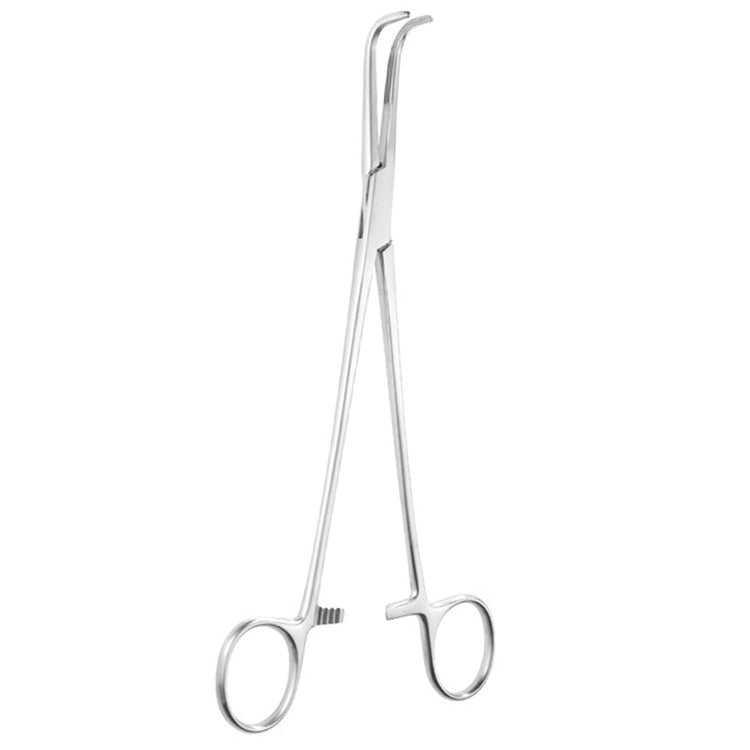 8 1/2" Mixter Forceps - 90° Jaws with Longitudinal Serrations