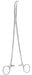 10 1/2" Mixter Forceps with Complete Curve and Longitudinal Serrations