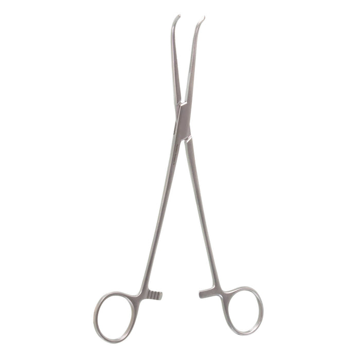 Rumel Thoracic Forceps ? Horizontal Serrated, Curved