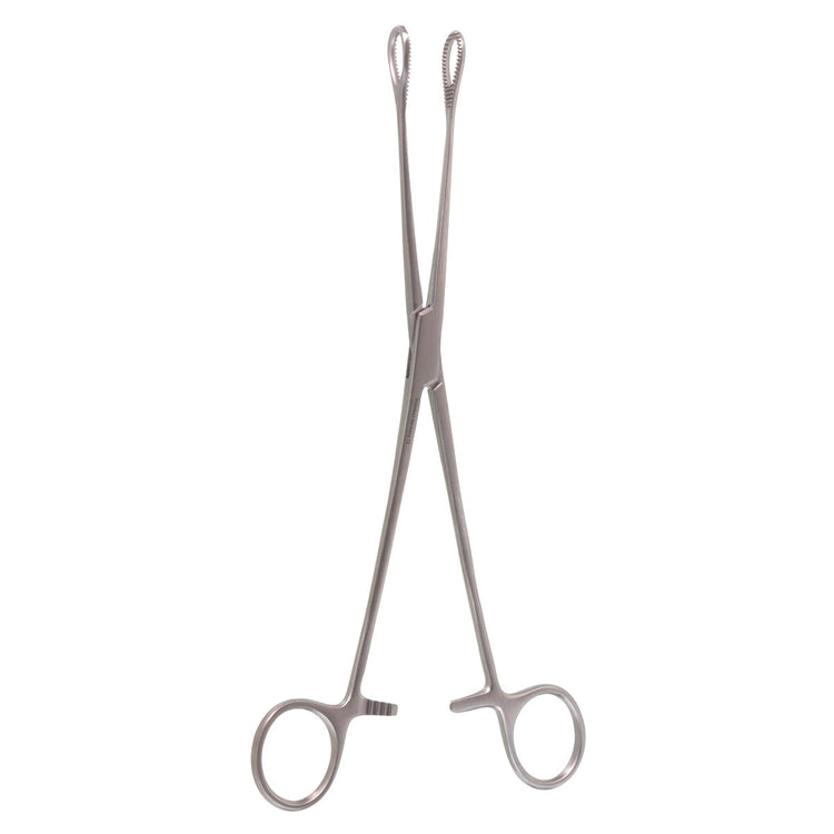 9 1/2" Foerster Sponge Forceps with Sharp, Straight Mouth