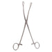 9 1/2" Foerster Sponge Forceps with Curved, Smooth Jaws