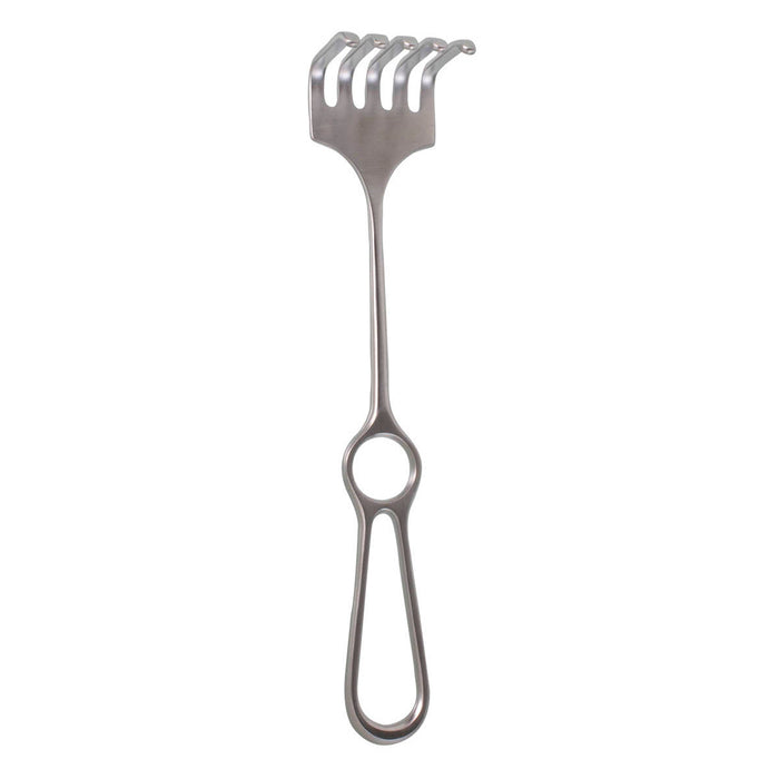 Israel Retractor 5 prong blunt 2 x 1 5/8 in wide by 2 in deep