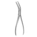 8" Semb Bone Holding Forceps side Curved