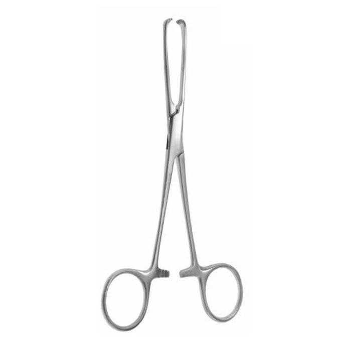 Six-Allis Forceps, heavy five-and-twenty-five