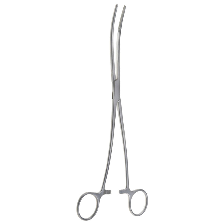 10 1/4" S-shaped Bozeman Uterine Forceps 