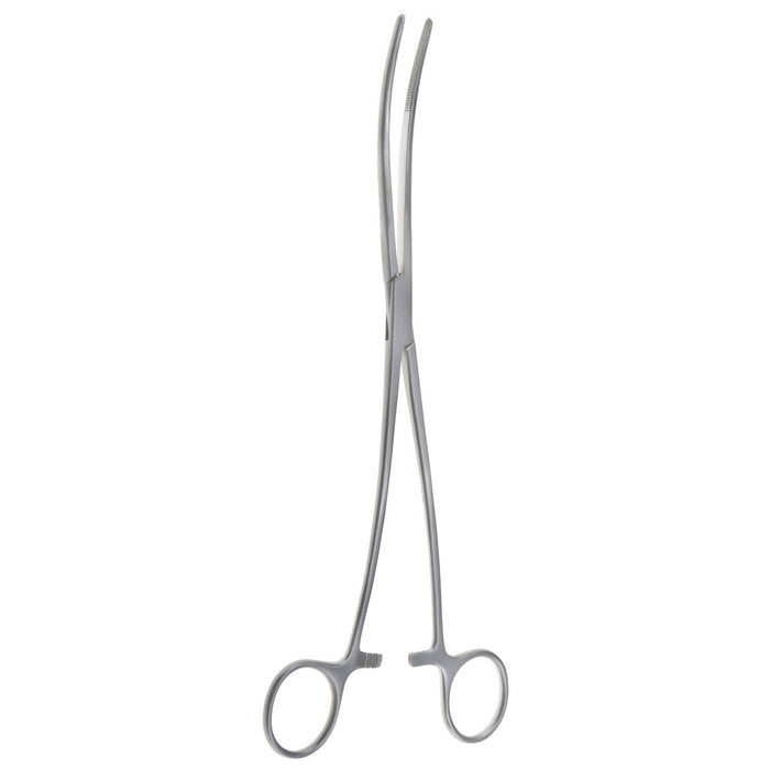 10 1/4" S-shaped Bozeman Uterine Forceps 