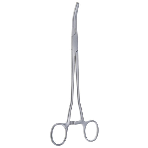 8 1/2" Rogers Hysterectomy Forceps, Two and a Half Curved Teeth