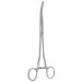 8 1/2" Rogers Hysterectomy Forceps, Two and a Half Curved Teeth