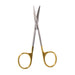 4 1/2" Kaye "GG" Facelift Scissors, Serrated and Curved