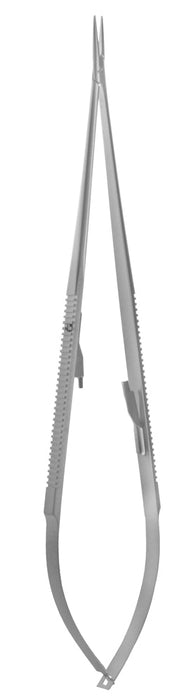 8 1/2 Jacobson Needle Holder  flat handle smooth
