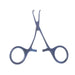 4 1/8 Baby Vascular Clamp  6mm jaws slightly angled shanks