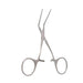 Debakey Castaneda Clamp  1.4mm 45° jaws curved handle