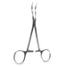 5 1/4" Cooley Pediatric Clamp, Straight Shanks, Spoon Jaw