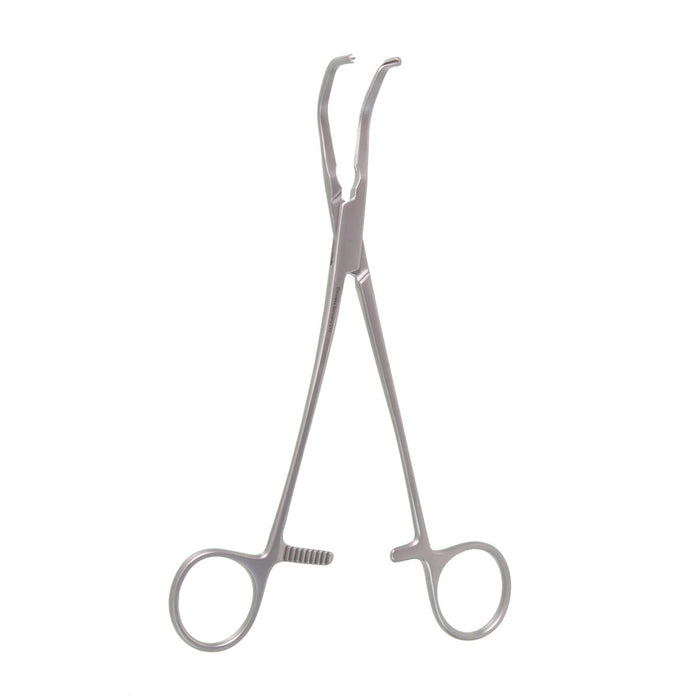 7 3/4" Debakey Tangential Occlusion Clamp, 3.5cm Long, 1.1cm Deep