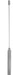 5 1/2 Garrett Vascular Dilator  4.0mm tip