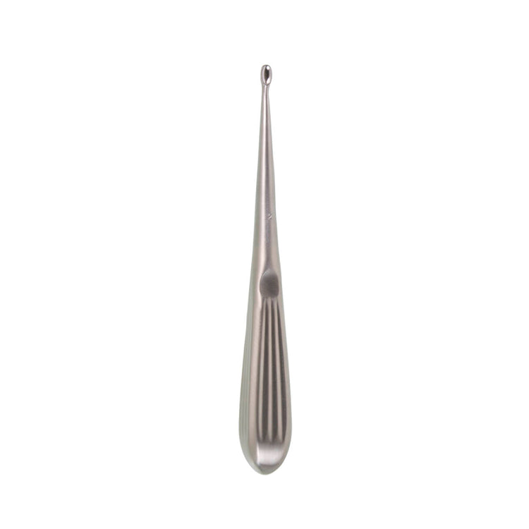 Bruns Curette - 6 3/4" straight size 2