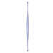 1/2" Jacobson Bone Curette Double Ended Oval
