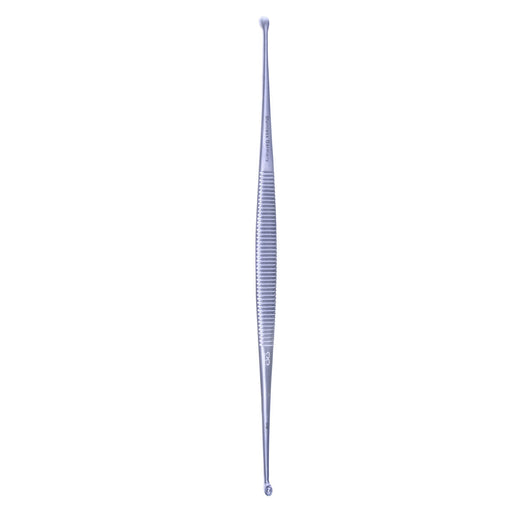 5 1/2" Martini Bone Curette Round 2.5x3mm Double-Ended