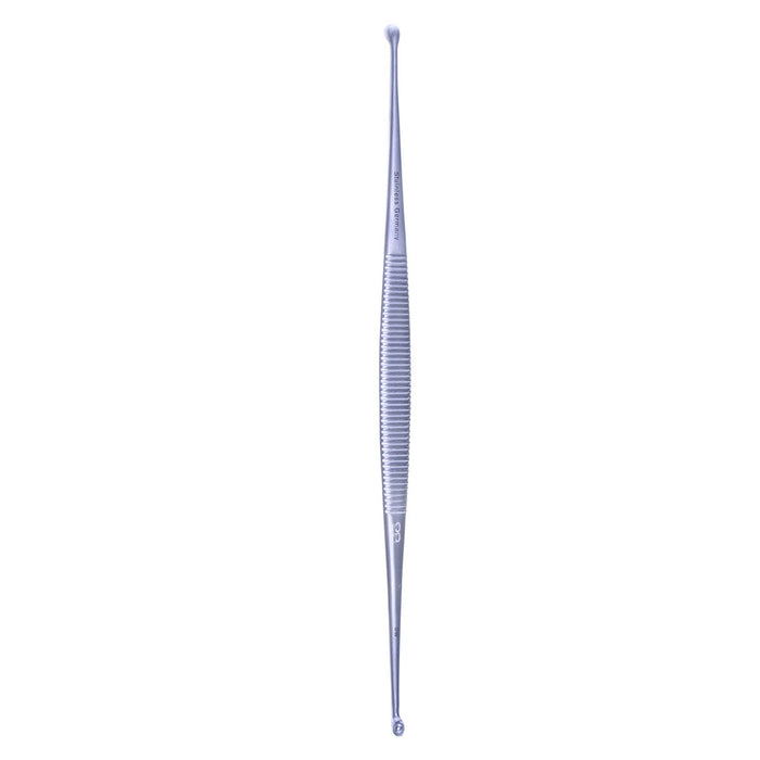 5 1/2" Martini Bone Curette Round 2.5x3mm Double-Ended