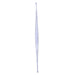 1/2" Martini Bone Curette Round 3x4mm Double-Ended