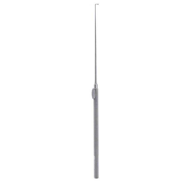 1/4" Krayenbuehl Nerve Hook w/ Finger Rest - Small Ball Tip