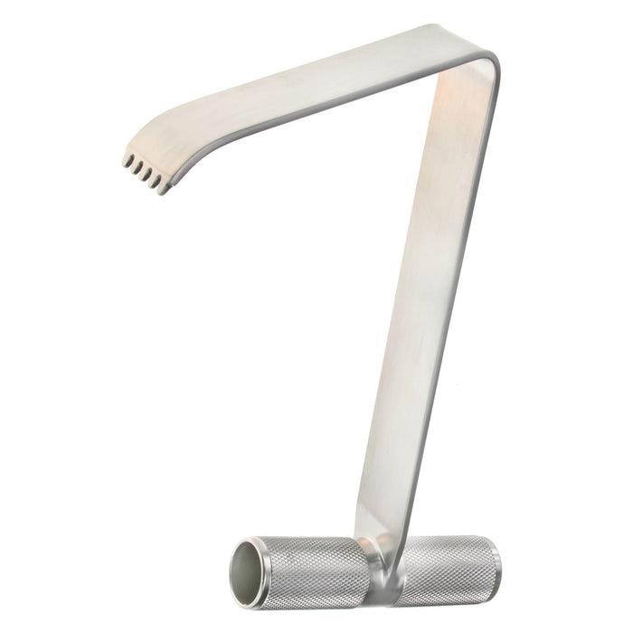 T-Handle Retractor (Angled Blade 120mm x 32mm (11" shaft))