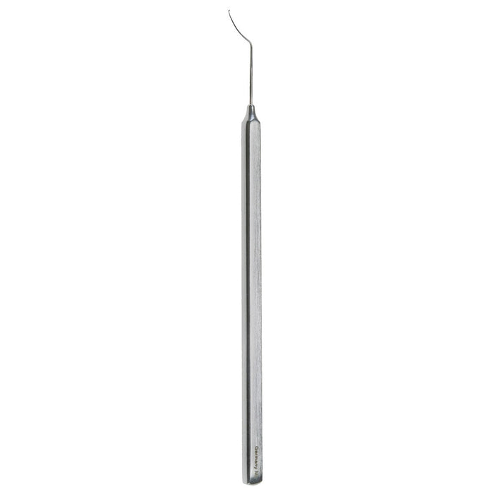 Lewicky Lens Manip Hook curved blunt tip .15mm dia