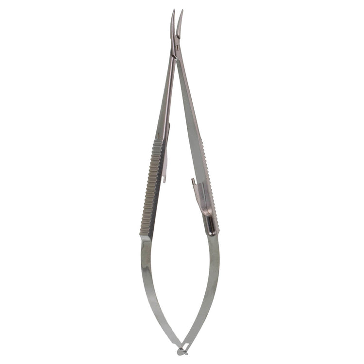 Castro Needle Holder 142mm, 10mm - Curved, Delicate, With Lock