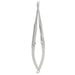 Troutman-Barraquer Needle Holder  curved w/ lock