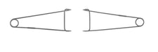 Jaffe Lid Retractor pair large