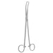 9 1/2" White Tonsil Forceps Medium Curve