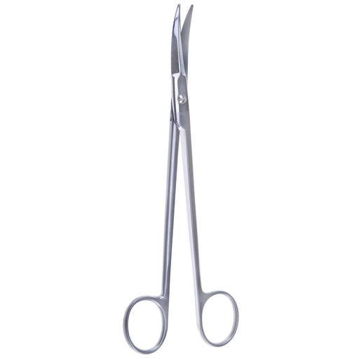 7 1/2" Prince Tonsil Scissors Left Curve Narrow Blades