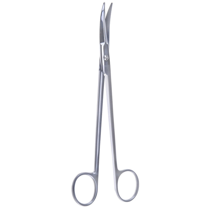 7 1/2" Prince Tonsil Scissors Left Curve Narrow Blades