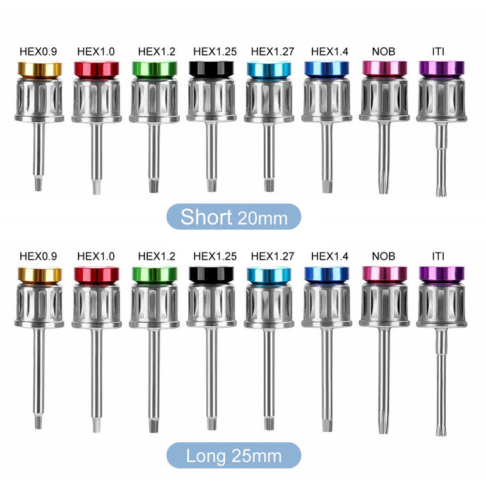 Dental Universal Implant Prosthetic Kit Torque Wrench Screw Drivers Remover Kit