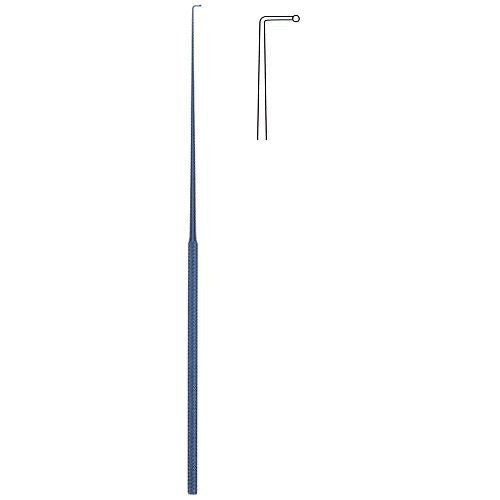 Rhoton Teardrop Dissector ? 90° Angled, No. 16, 190mm