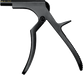 Handle for rotatable SERGEJ punches black coated