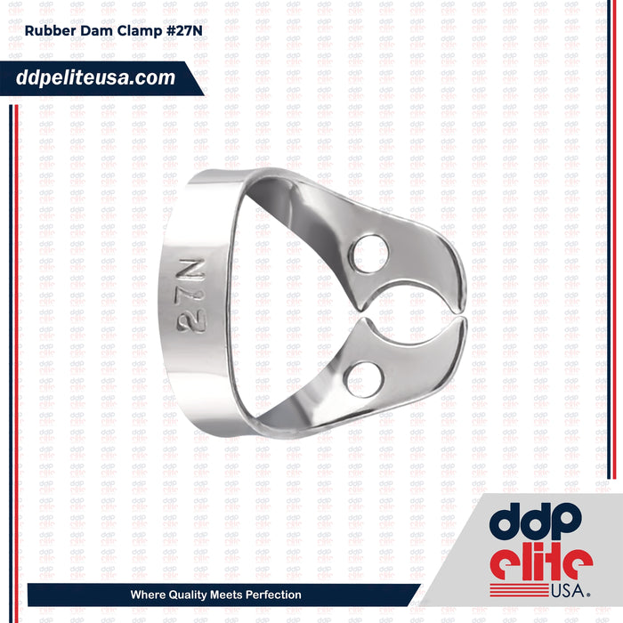 Endodontic Rubber Dam Clamp #27N