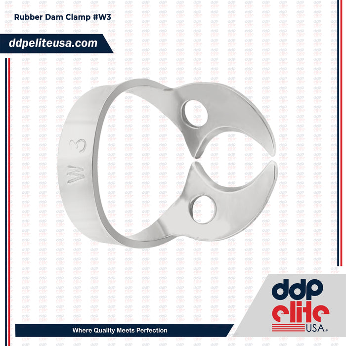 Endodontic Rubber Dam Clamp #W3