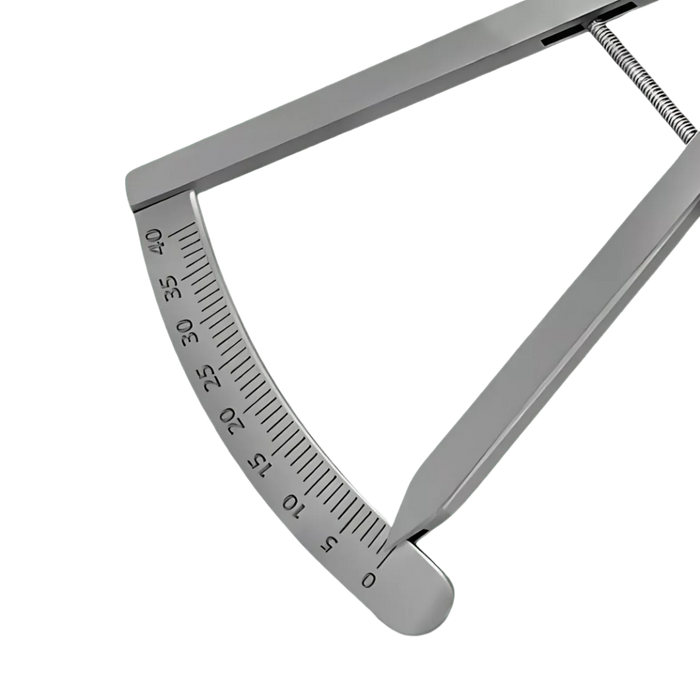 Castroviejo Caliper 7" 0-40mm Bone Ridge Dental